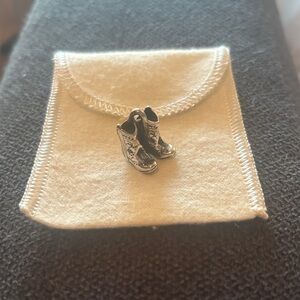 James Avery Silver cowboy boot charm